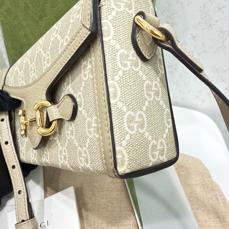 Gucci Horsebit 1955系列迷你手袋-6