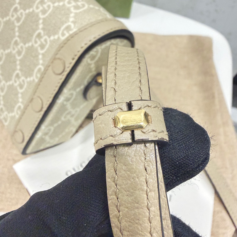 Gucci Horsebit 1955系列迷你手袋-15