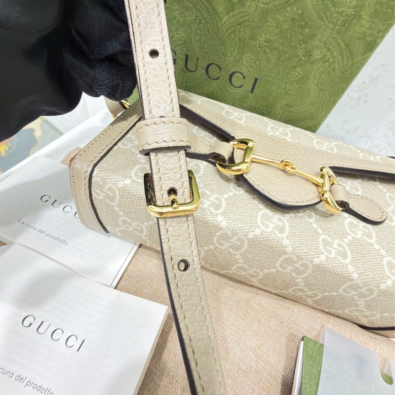 Gucci Horsebit 1955系列迷你手袋-31