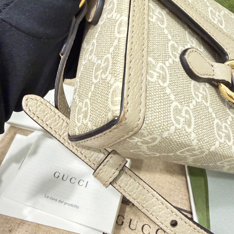 Gucci Horsebit 1955系列迷你手袋-37