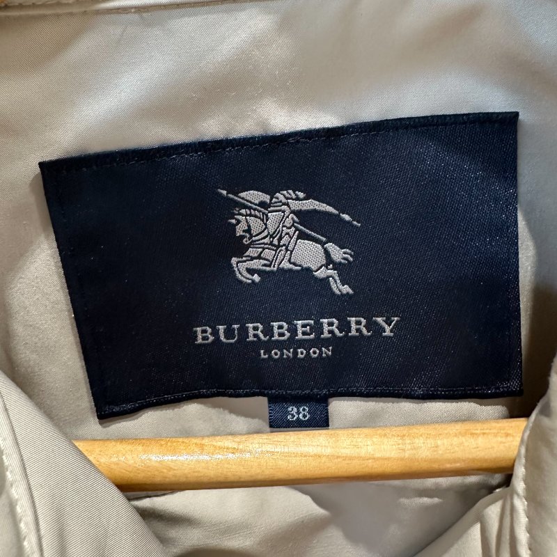 【美收精品】BURBERRY灰色短版風衣外套 4-788-8