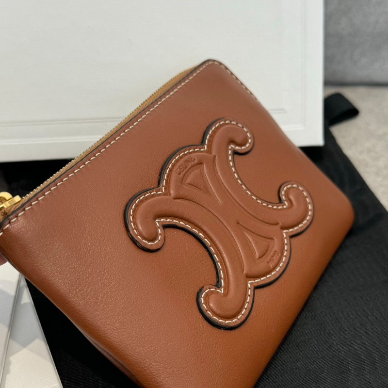 CELINE CUIR TRIOMPHE鑰匙零錢包-2