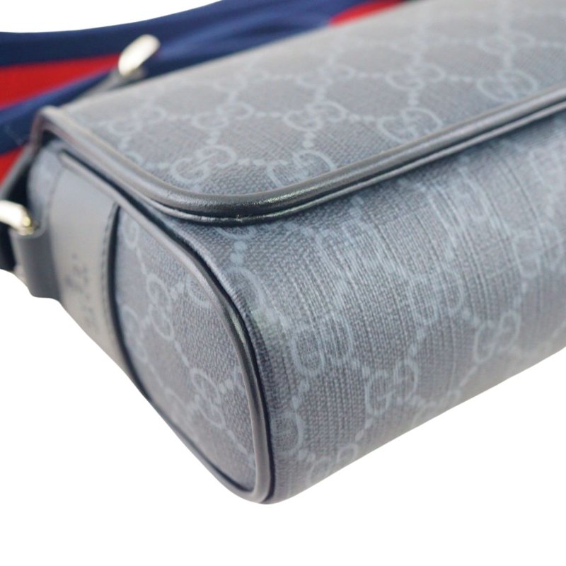 Gucci 791741 GG SUPER MINI 迷你灰黑色 斜背包 肩背包-7