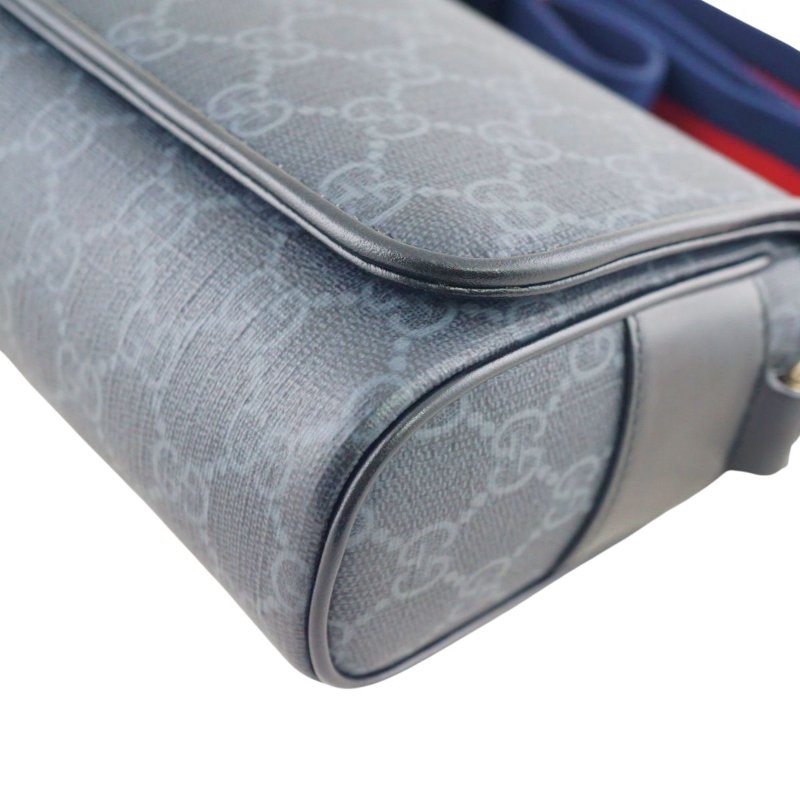 Gucci 791741 GG SUPER MINI 迷你灰黑色 斜背包 肩背包-8