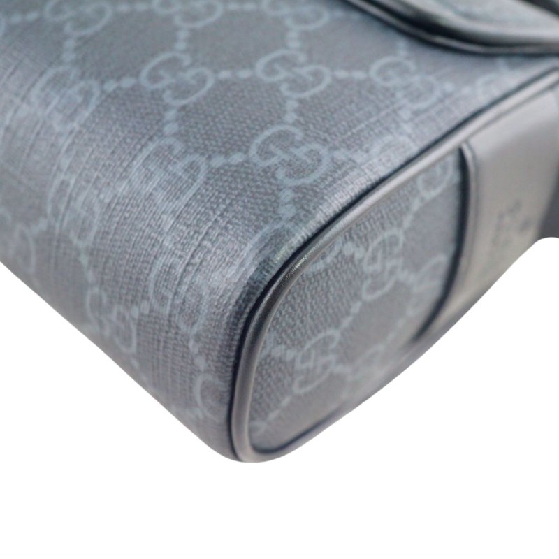 Gucci 791741 GG SUPER MINI 迷你灰黑色 斜背包 肩背包-10