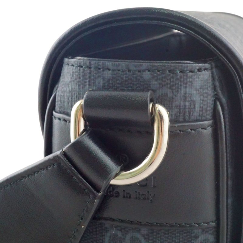 Gucci 791741 GG SUPER MINI 迷你灰黑色 斜背包 肩背包-12