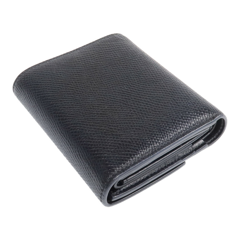 CELINE 牛皮皮革Small Trifold Wallet金扣錢包-4