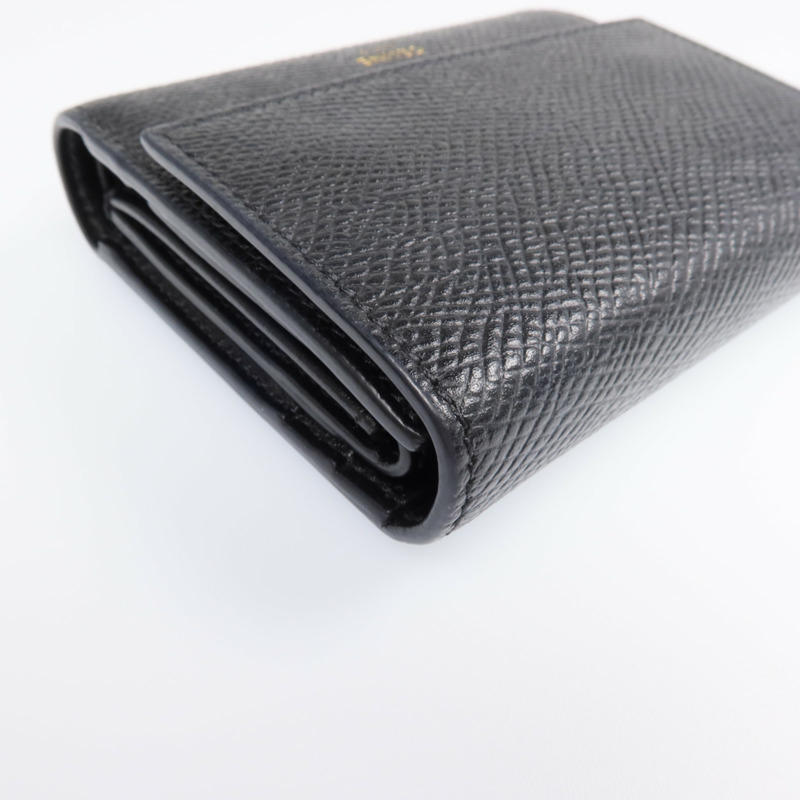 CELINE 牛皮皮革Small Trifold Wallet金扣錢包-13