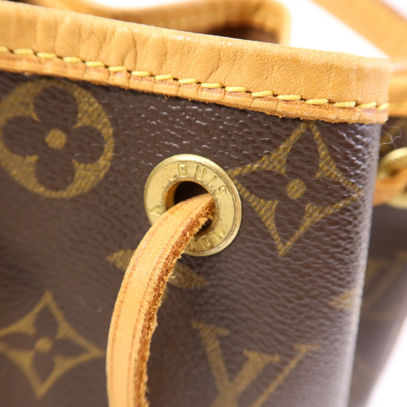 LOUIS VUITTON Monogram Mini Noe金扣肩背袋-6