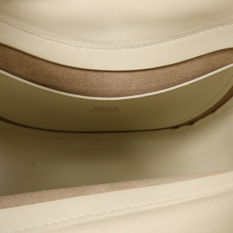 Chloe 牛皮皮革Kiss Small金扣手挽肩背兩用袋-4