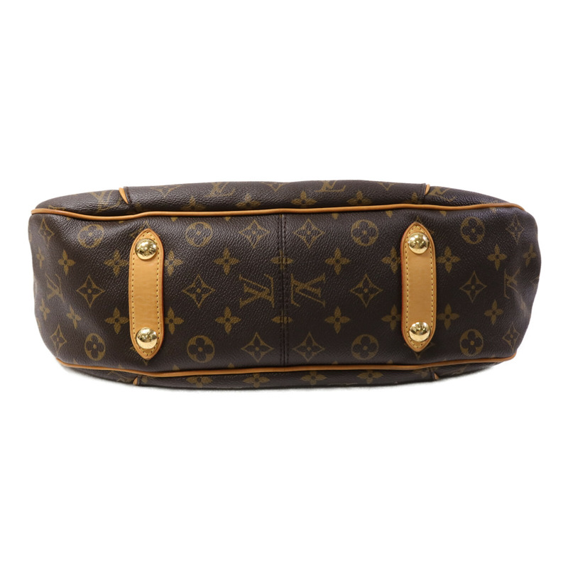 LOUIS VUITTON Monogram Galliera PM金扣肩背袋-3