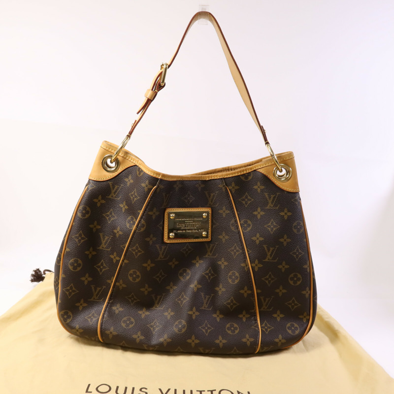 LOUIS VUITTON Monogram Galliera PM金扣肩背袋-8