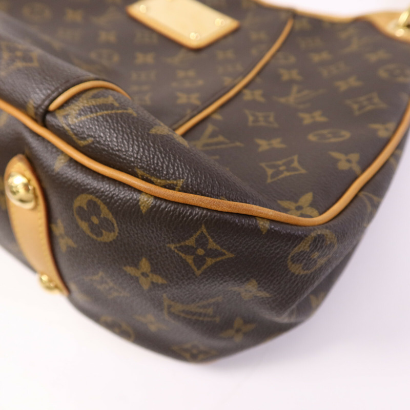 LOUIS VUITTON Monogram Galliera PM金扣肩背袋-9