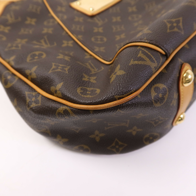 LOUIS VUITTON Monogram Galliera PM金扣肩背袋-10