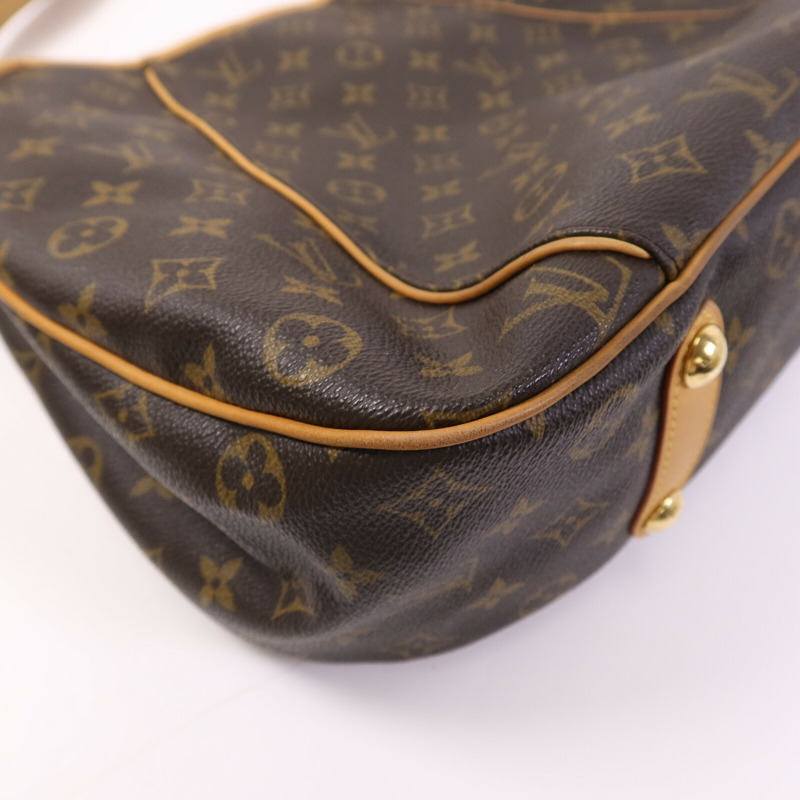 LOUIS VUITTON Monogram Galliera PM金扣肩背袋-12