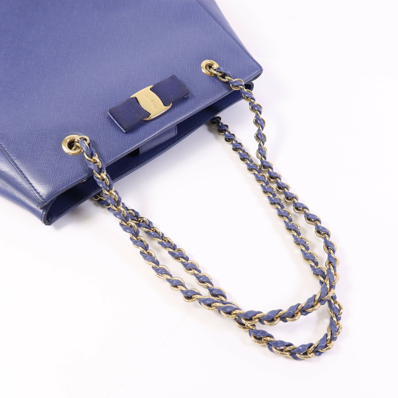 Salvatore Ferragamo 牛皮皮革Shoulder Bag金扣肩背袋-8