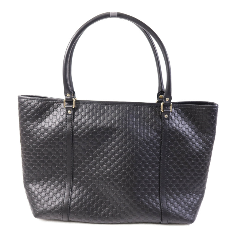 GUCCI 牛皮皮革Tote Bag金扣手挽袋-1