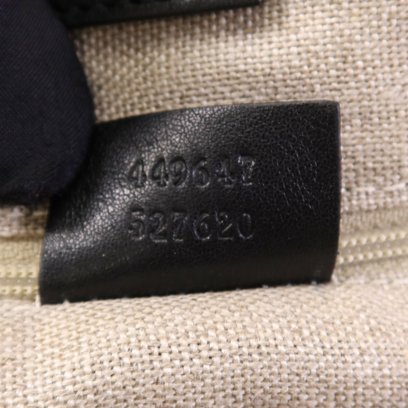 GUCCI 牛皮皮革Tote Bag金扣手挽袋-7