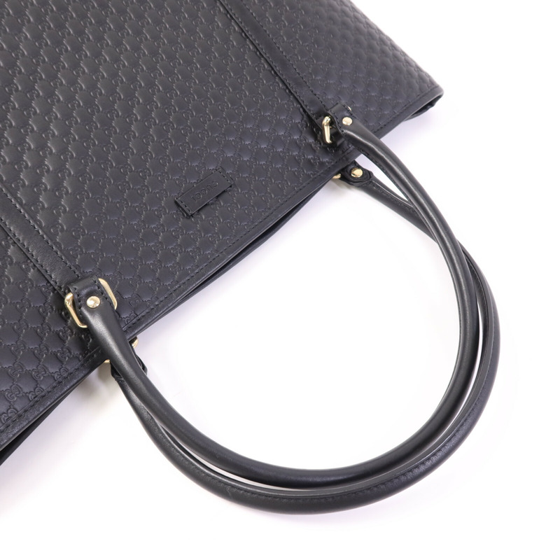 GUCCI 牛皮皮革Tote Bag金扣手挽袋-8