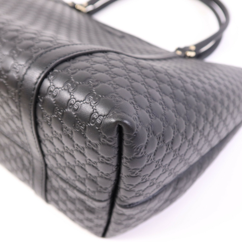 GUCCI 牛皮皮革Tote Bag金扣手挽袋-9