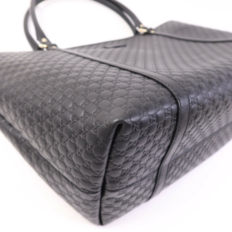 GUCCI 牛皮皮革Tote Bag金扣手挽袋-10