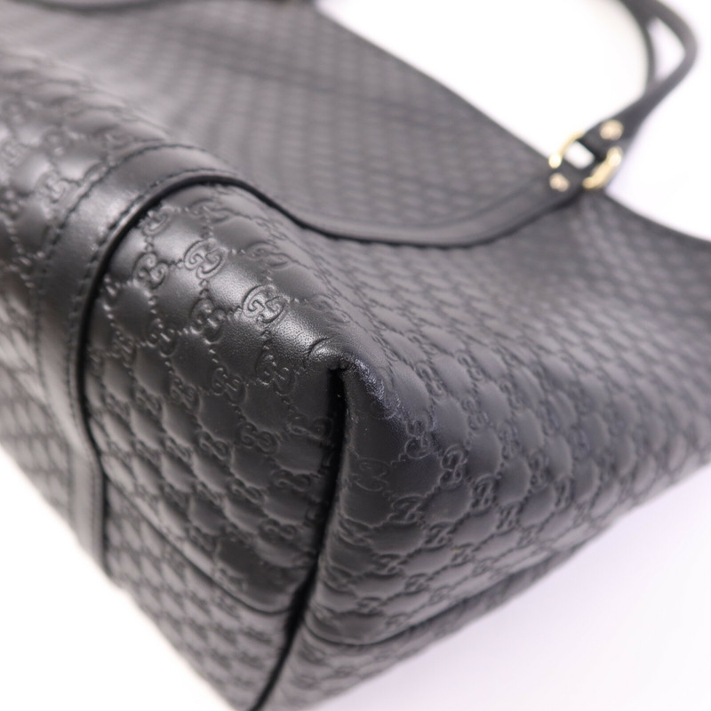 GUCCI 牛皮皮革Tote Bag金扣手挽袋-11