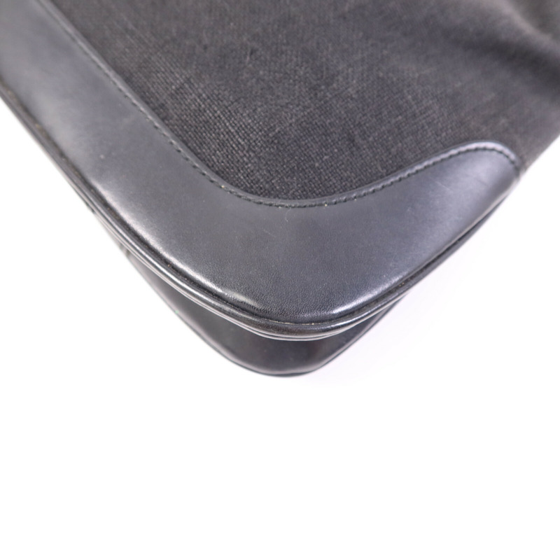 GUCCI 帆布Jackie 1961銀扣肩背袋-10