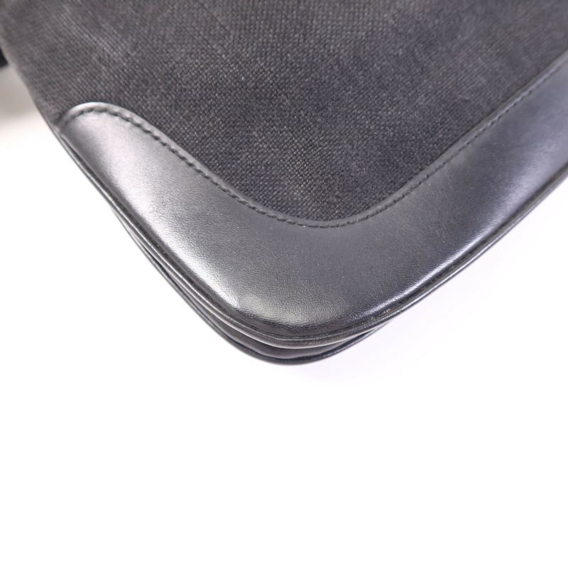 GUCCI 帆布Jackie 1961銀扣肩背袋-11