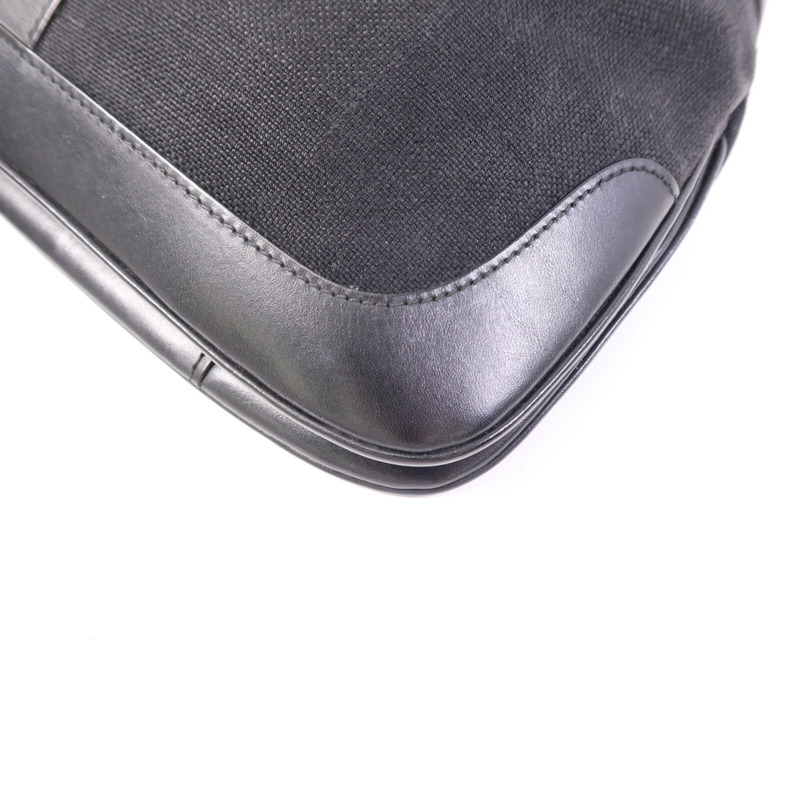 GUCCI 帆布Jackie 1961銀扣肩背袋-12