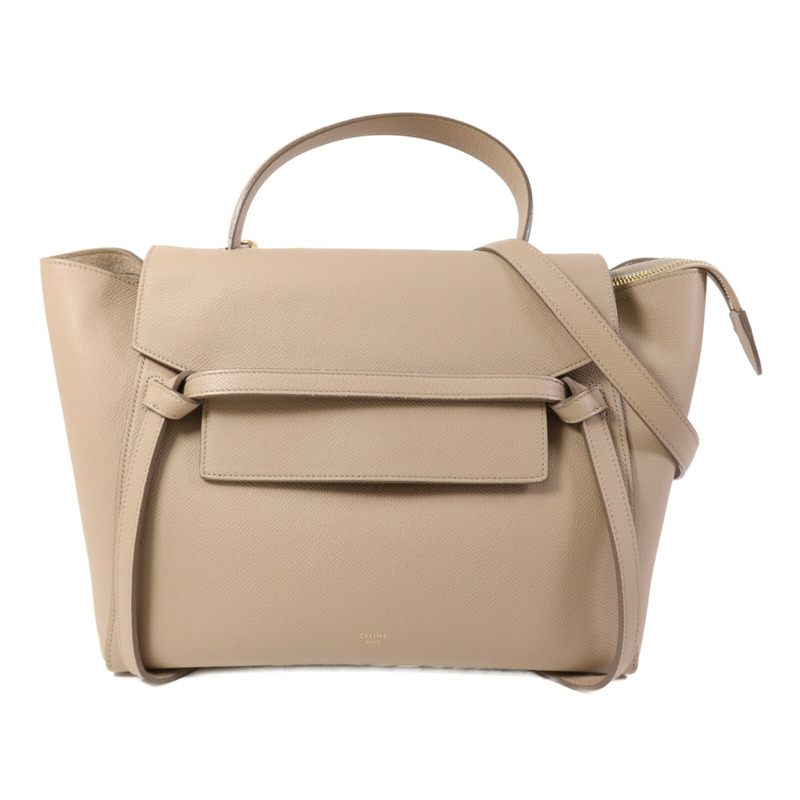 CELINE 牛皮皮革Belt Bag金扣手挽肩背兩用袋-0