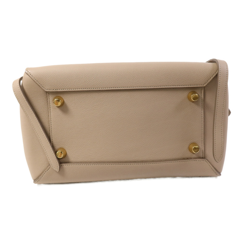 CELINE 牛皮皮革Belt Bag金扣手挽肩背兩用袋-3