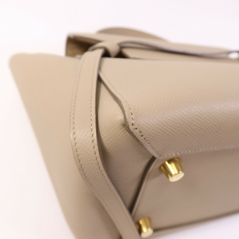 CELINE 牛皮皮革Belt Bag金扣手挽肩背兩用袋-11