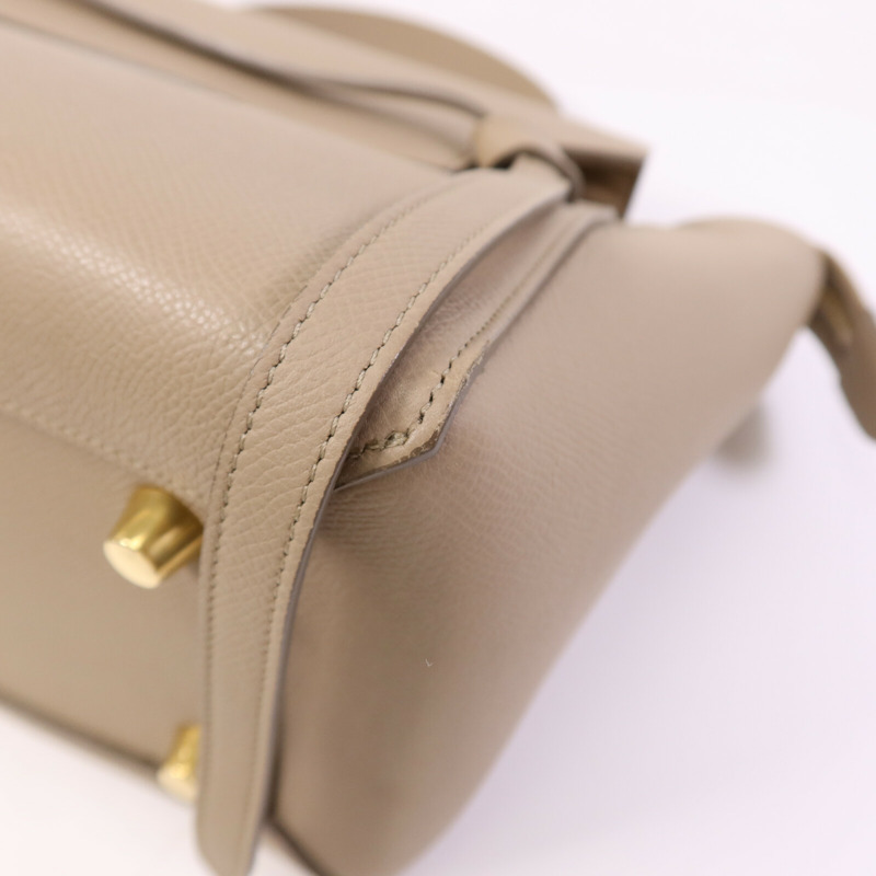 CELINE 牛皮皮革Belt Bag金扣手挽肩背兩用袋-12