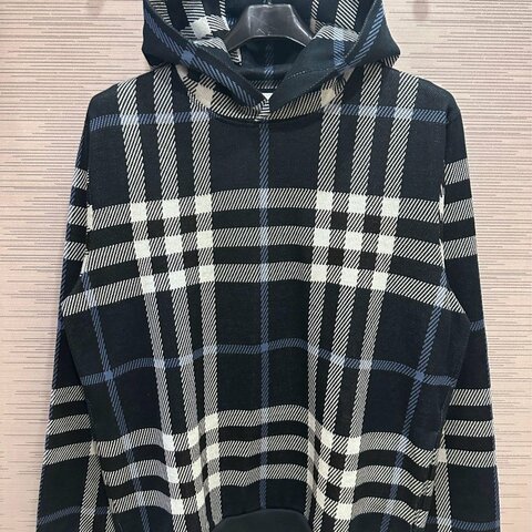 0 💎Han's house精品服飾💎BURBERRY 格紋  帽T 原價38500