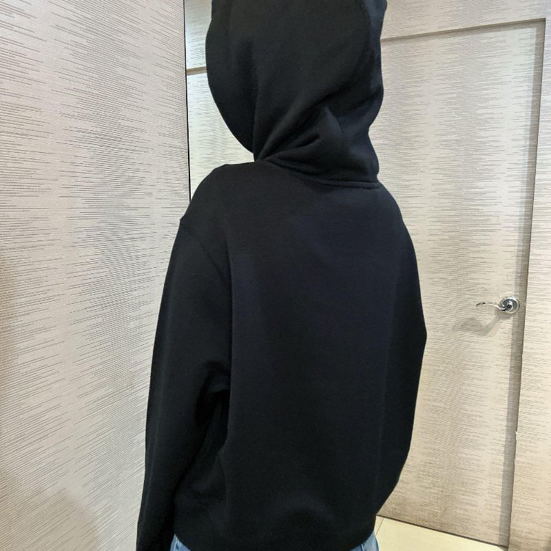 💎Han's house精品服飾💎Burberry 刺繡 字 格紋 連帽衛衣 帽T 原價18800-2