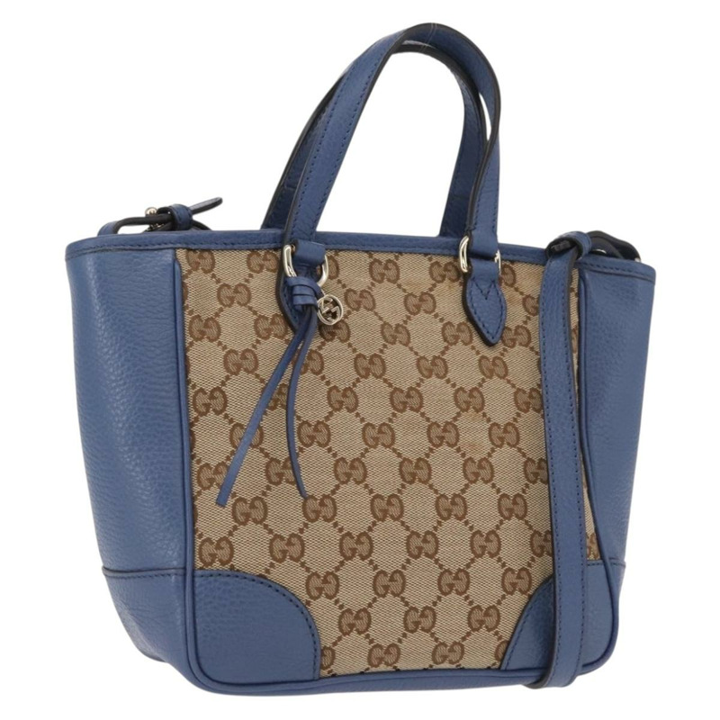 【日本直送】GUCCI GG帆布Brie手提包 暢貨 兩用 米色/金色 449241 正品 ka1584-0