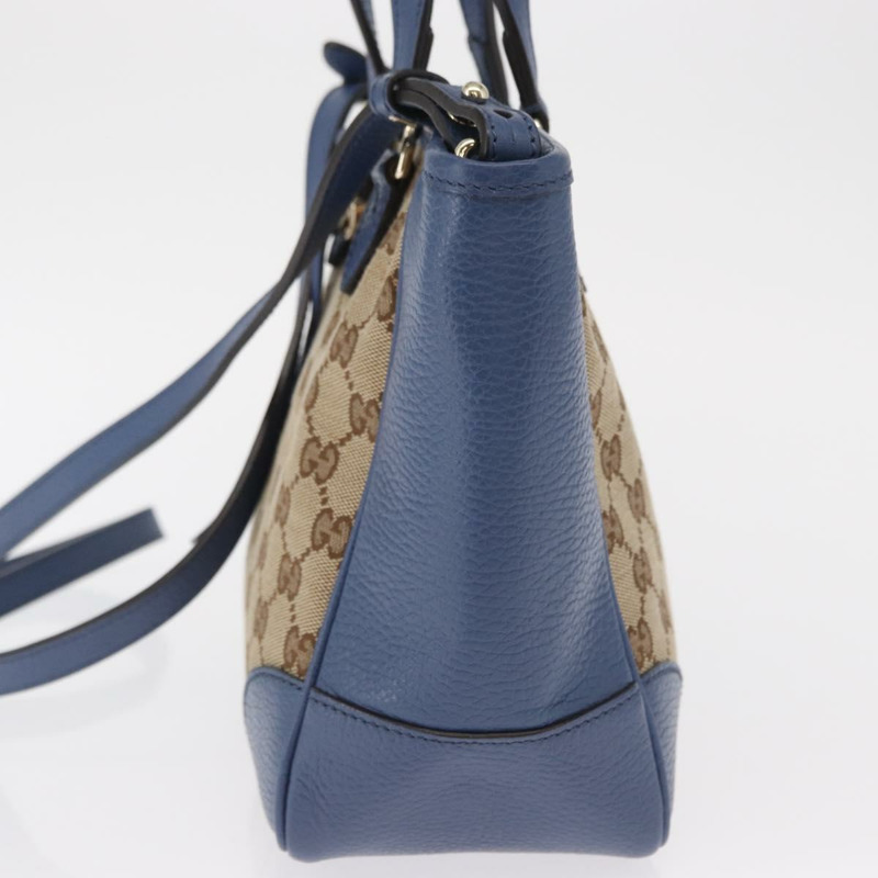 【日本直送】GUCCI GG帆布Brie手提包 暢貨 兩用 米色/金色 449241 正品 ka1584-2