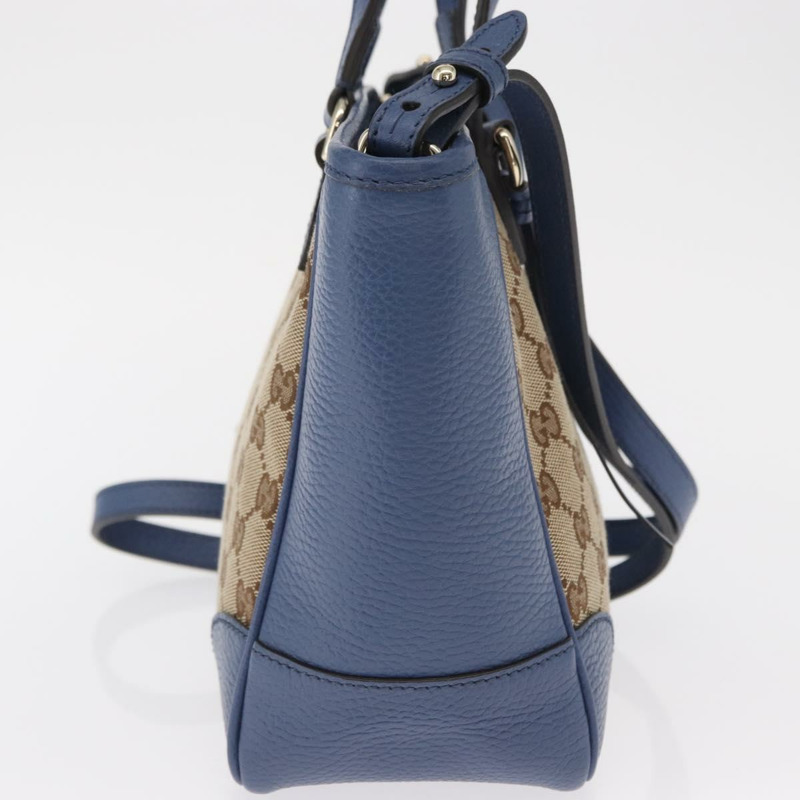 【日本直送】GUCCI GG帆布Brie手提包 暢貨 兩用 米色/金色 449241 正品 ka1584-3