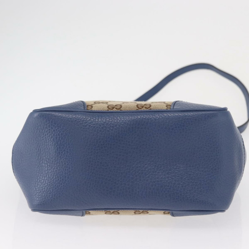 【日本直送】GUCCI GG帆布Brie手提包 暢貨 兩用 米色/金色 449241 正品 ka1584-4