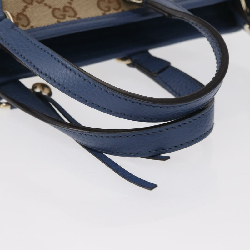 【日本直送】GUCCI GG帆布Brie手提包 暢貨 兩用 米色/金色 449241 正品 ka1584-6