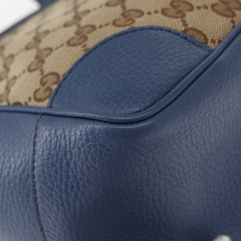 【日本直送】GUCCI GG帆布Brie手提包 暢貨 兩用 米色/金色 449241 正品 ka1584-15