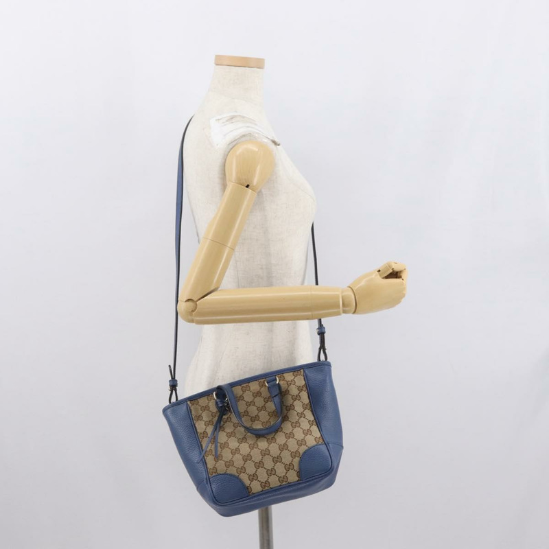 【日本直送】GUCCI GG帆布Brie手提包 暢貨 兩用 米色/金色 449241 正品 ka1584-24