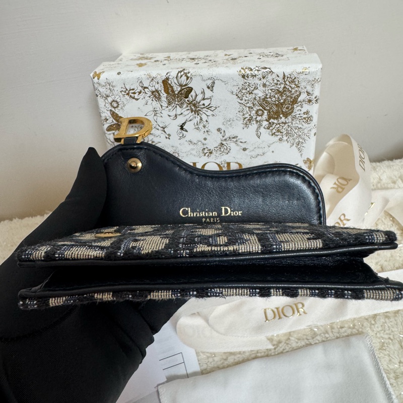 Dior老花9成新 卡夾/名片夾-4