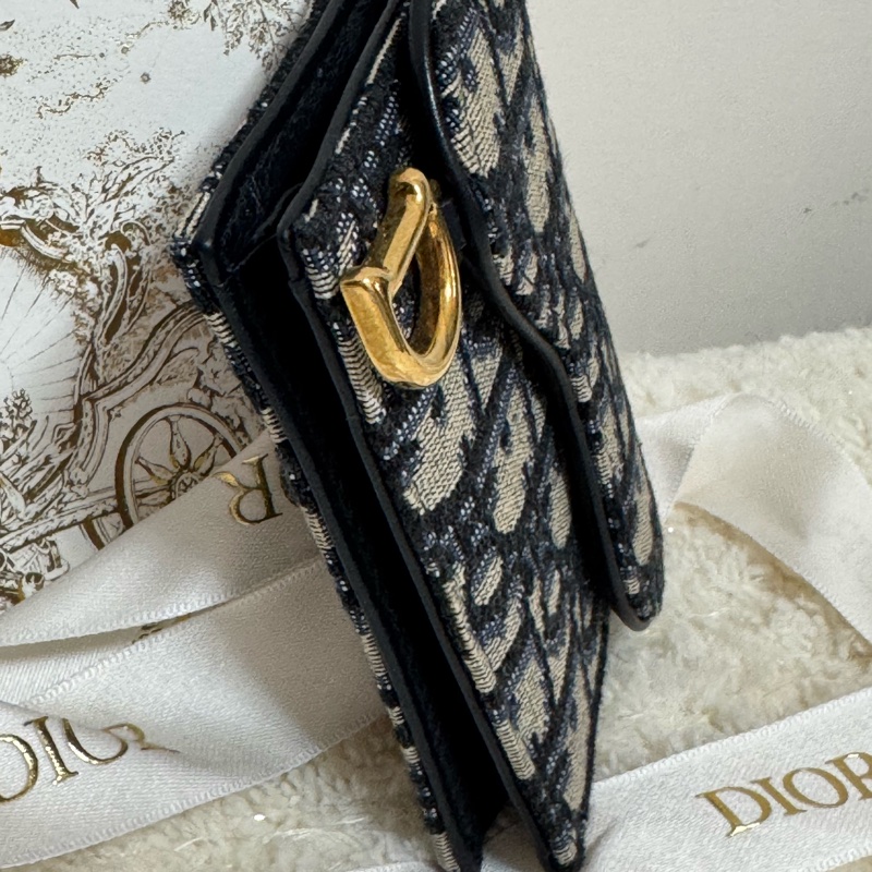Dior老花9成新 卡夾/名片夾-8
