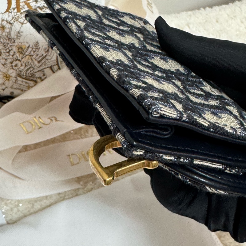 Dior老花9成新 卡夾/名片夾-12