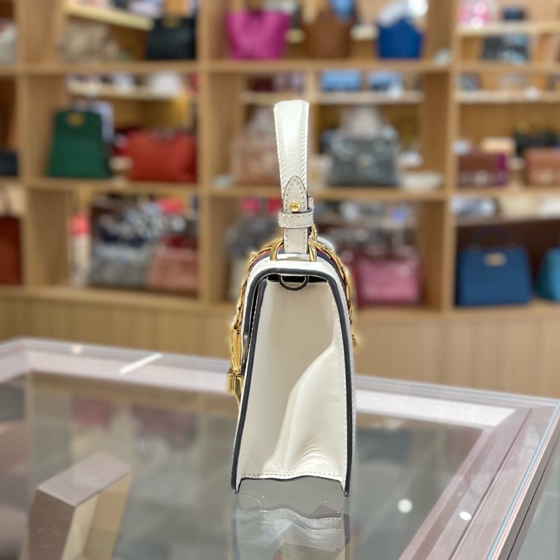 古驰/Gucci塞尔维亚小号白色-3