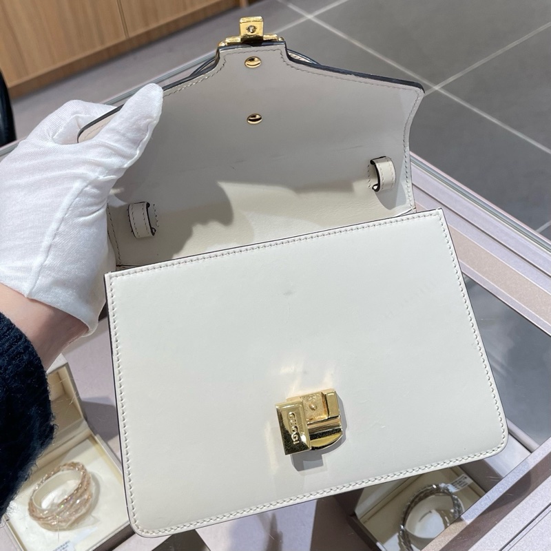 古驰/Gucci塞尔维亚小号白色-5