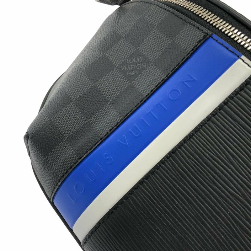 路易威登 Epi Damier 石墨腰包 M56610 單肩包-3