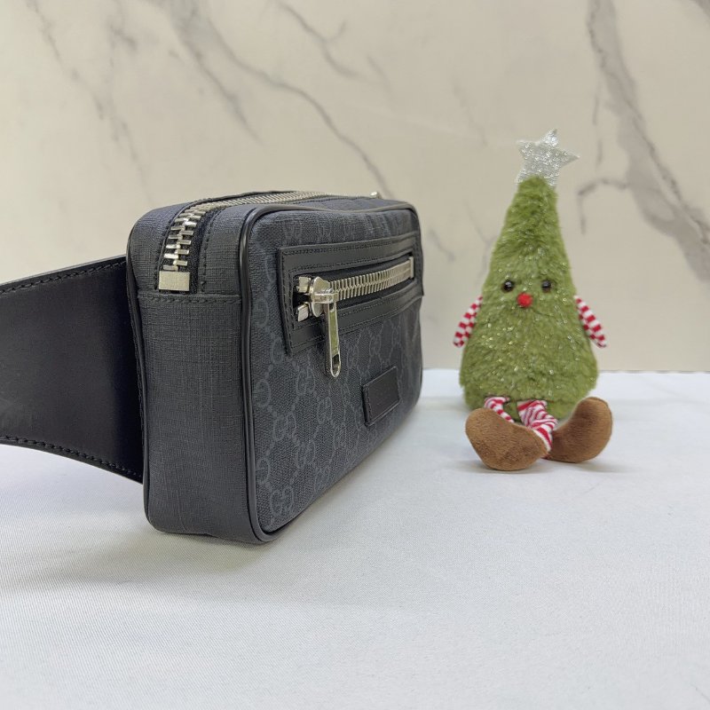 GUCCI GG Supreme 胸腰包-3