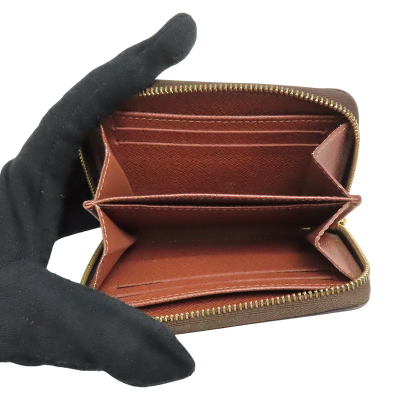 棕色 原花帆布 零錢包 M60067【LOUIS VUITTON LV 路易威登】 M60067-4